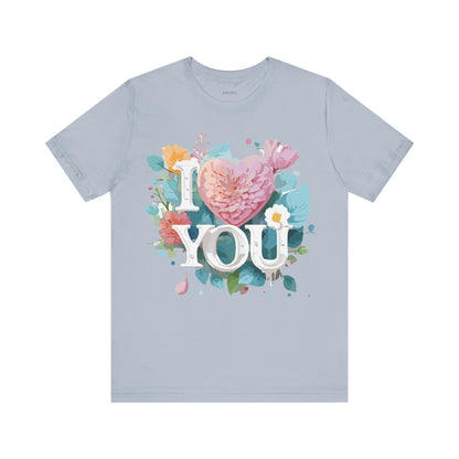 Natural Cotton Tee Shirt - Love story Collection Printify