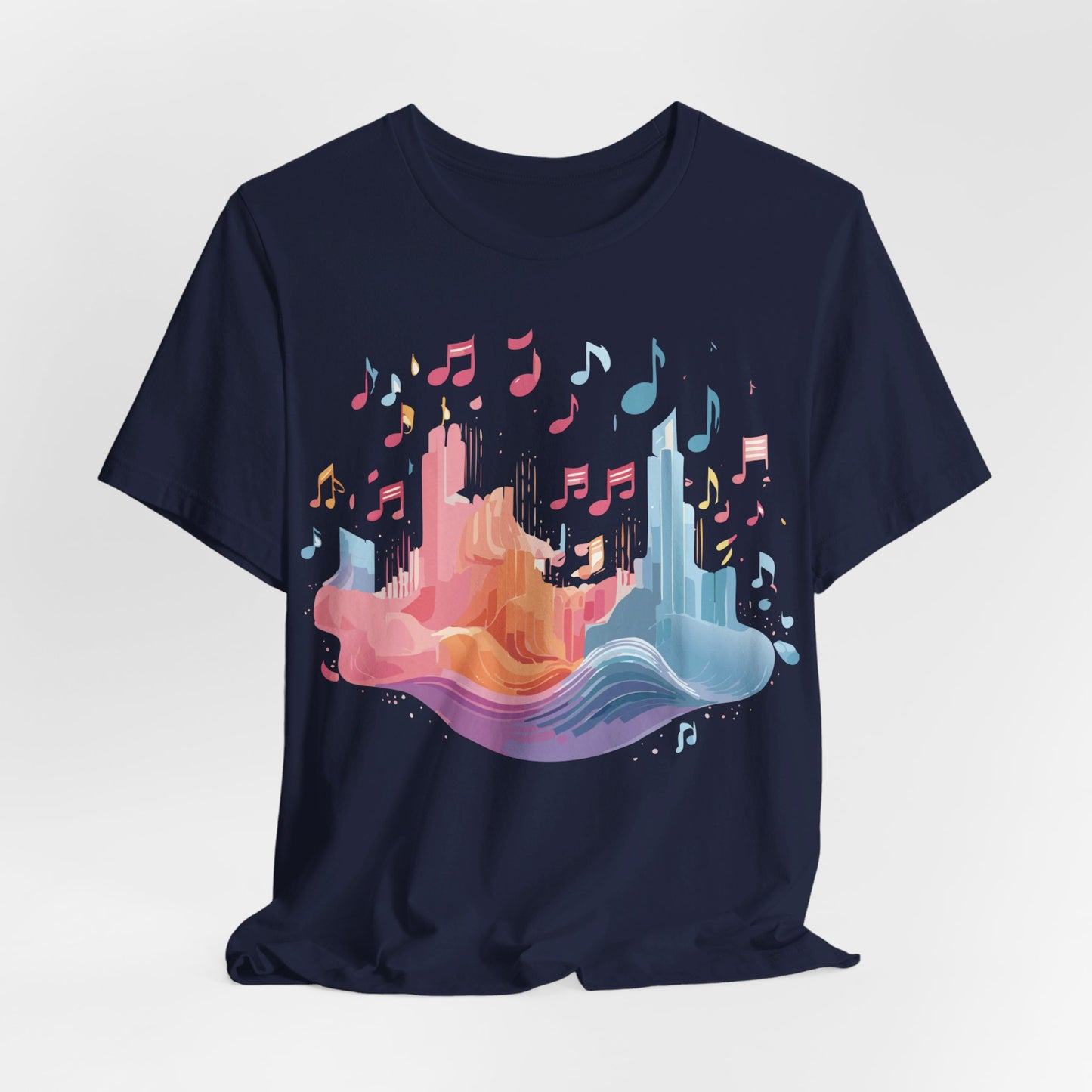 Natural Cotton Tee Shirt - Music Collection