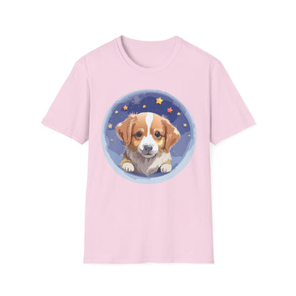 Unisex Gildan Softstyle 64000 Dog Shirt Tee Ring Spun Cotton