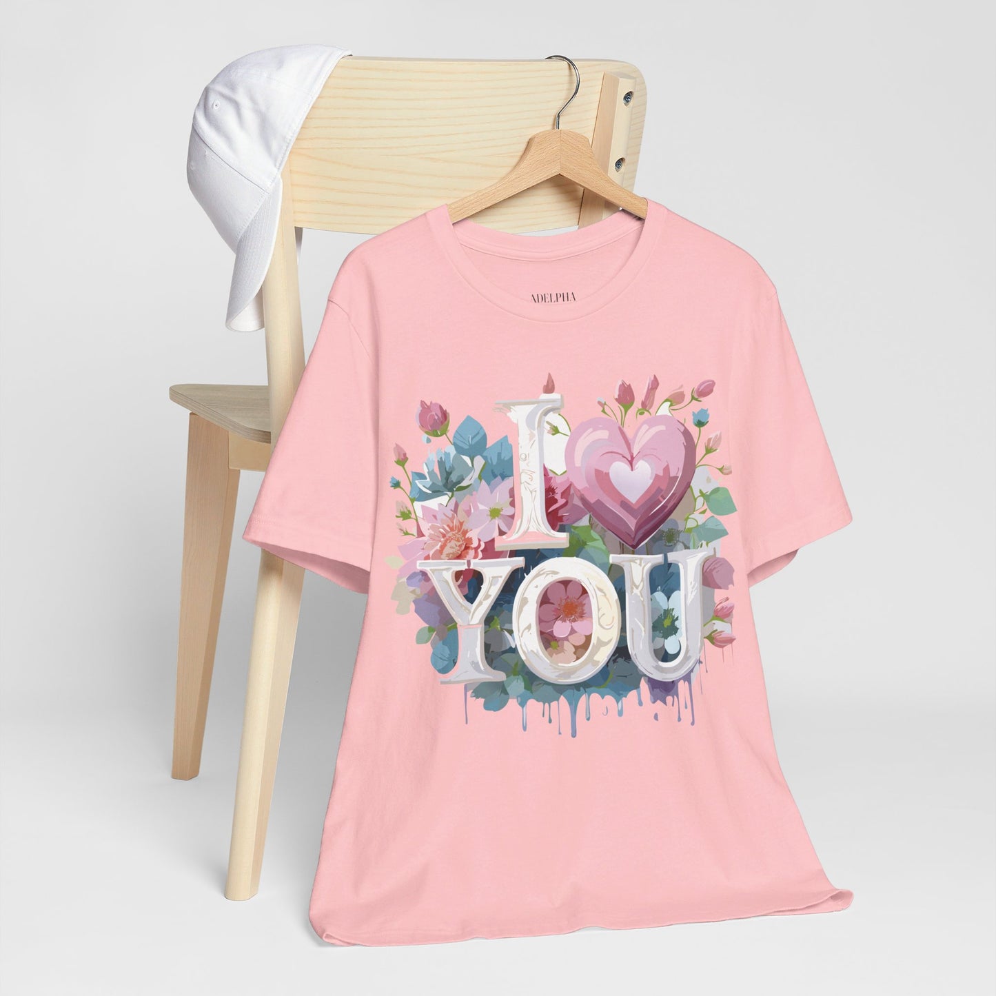 Natural Cotton Tee Shirt - Love story Collection