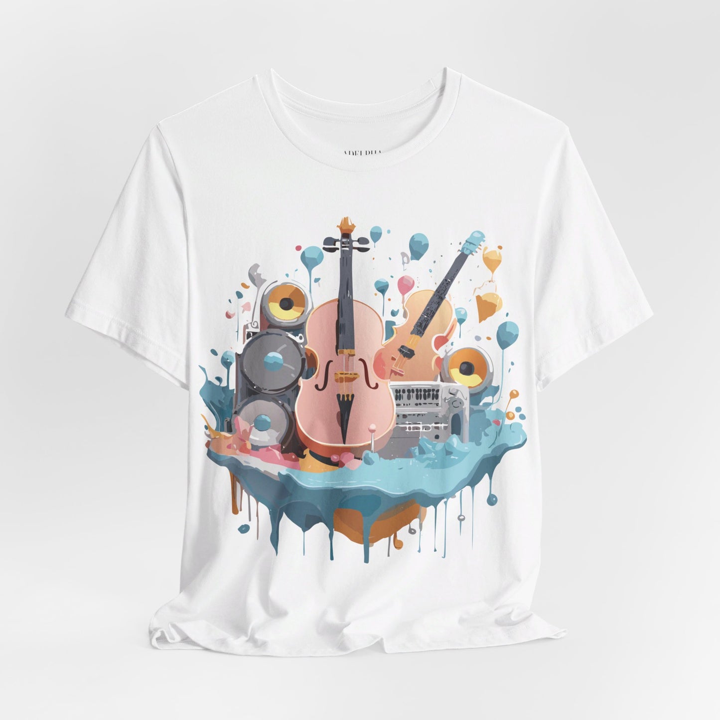 T-shirt en coton naturel - Collection Musique