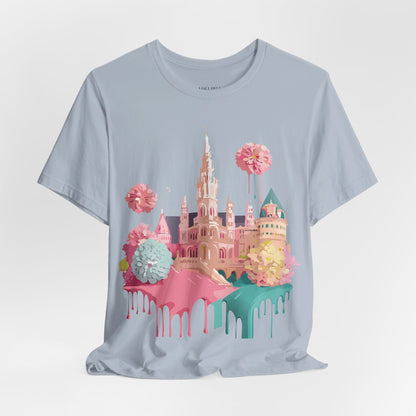 Natural Cotton Tee Shirt - Beautiful Places Collection - Vienna Printify