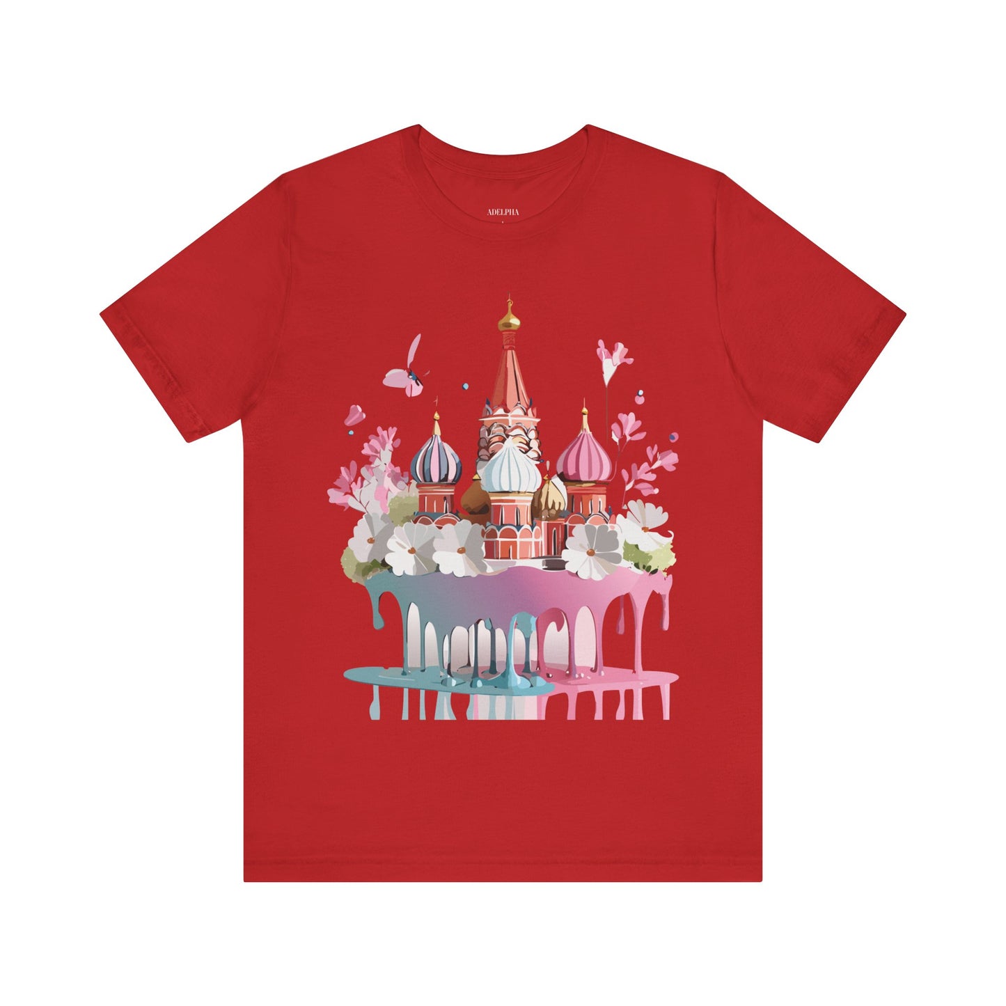 Natural Cotton Tee Shirt - Beautiful Places Collection - Moscow