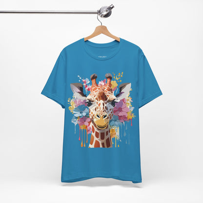 Shirt with Animals | Giraffe Printify