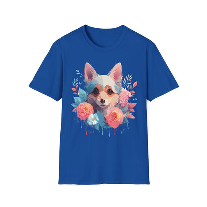 Dog Shirt Unisex Animal Print Tee With Cute Dog Designs And Comfort