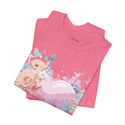 Natural Cotton Tee Shirt - Love story Collection Printify