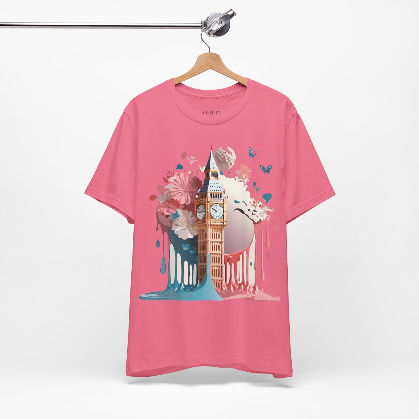 Natural Cotton Tee Shirt - Beautiful Places Collection - London