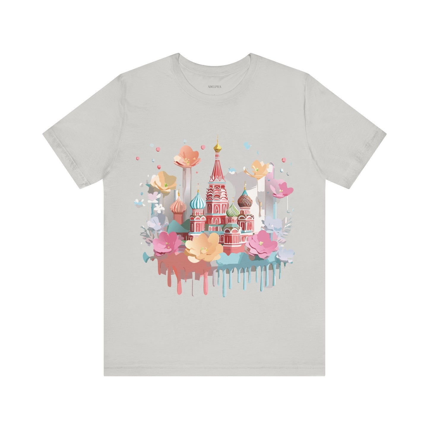 Natural Cotton Tee Shirt - Beautiful Places Collection - Moscow