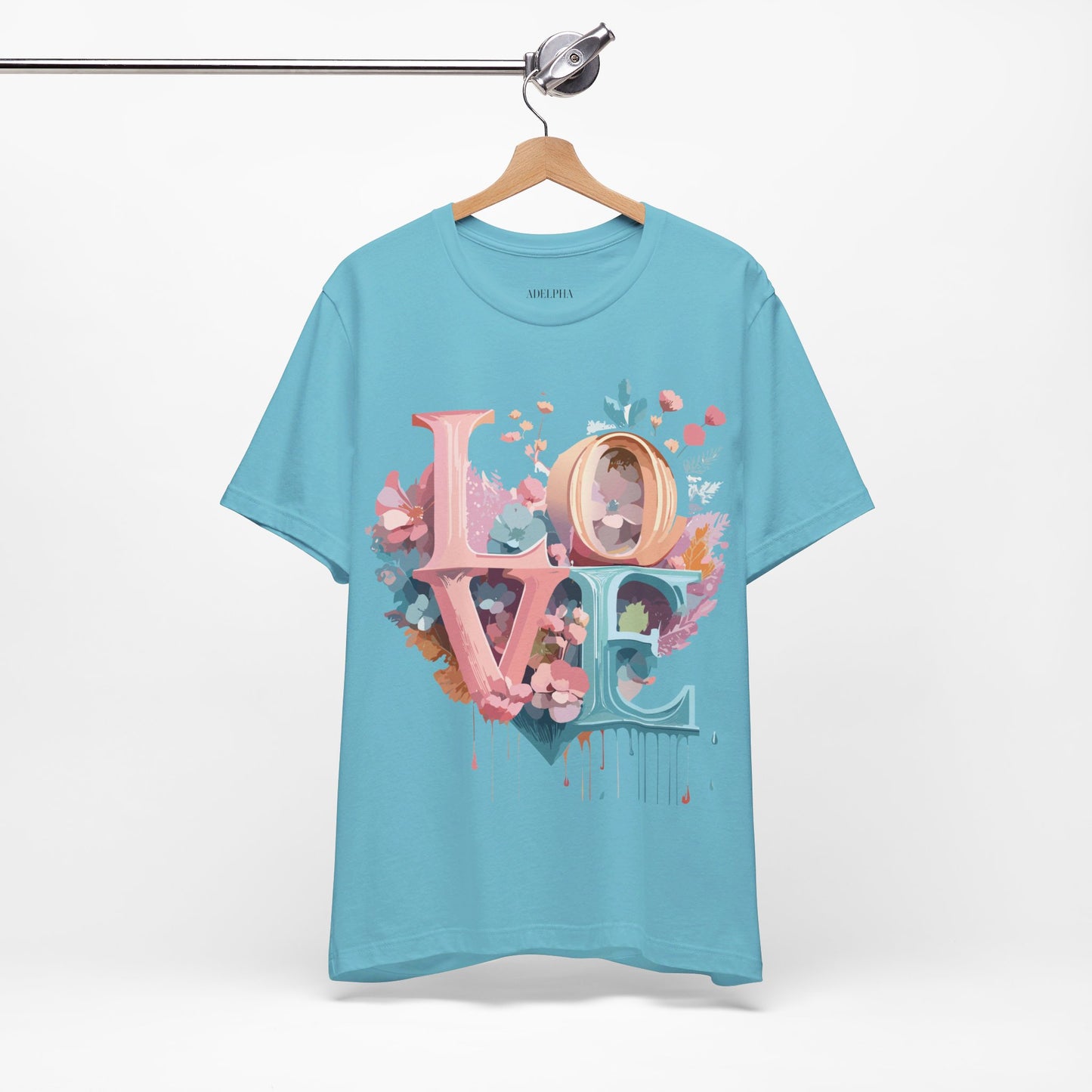 Natural Cotton Tee Shirt - Love story Collection