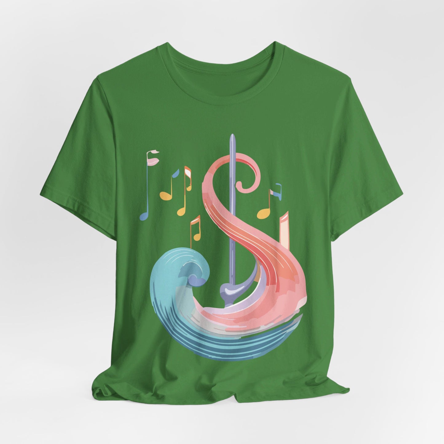 Natural Cotton Tee Shirt - Music Collection