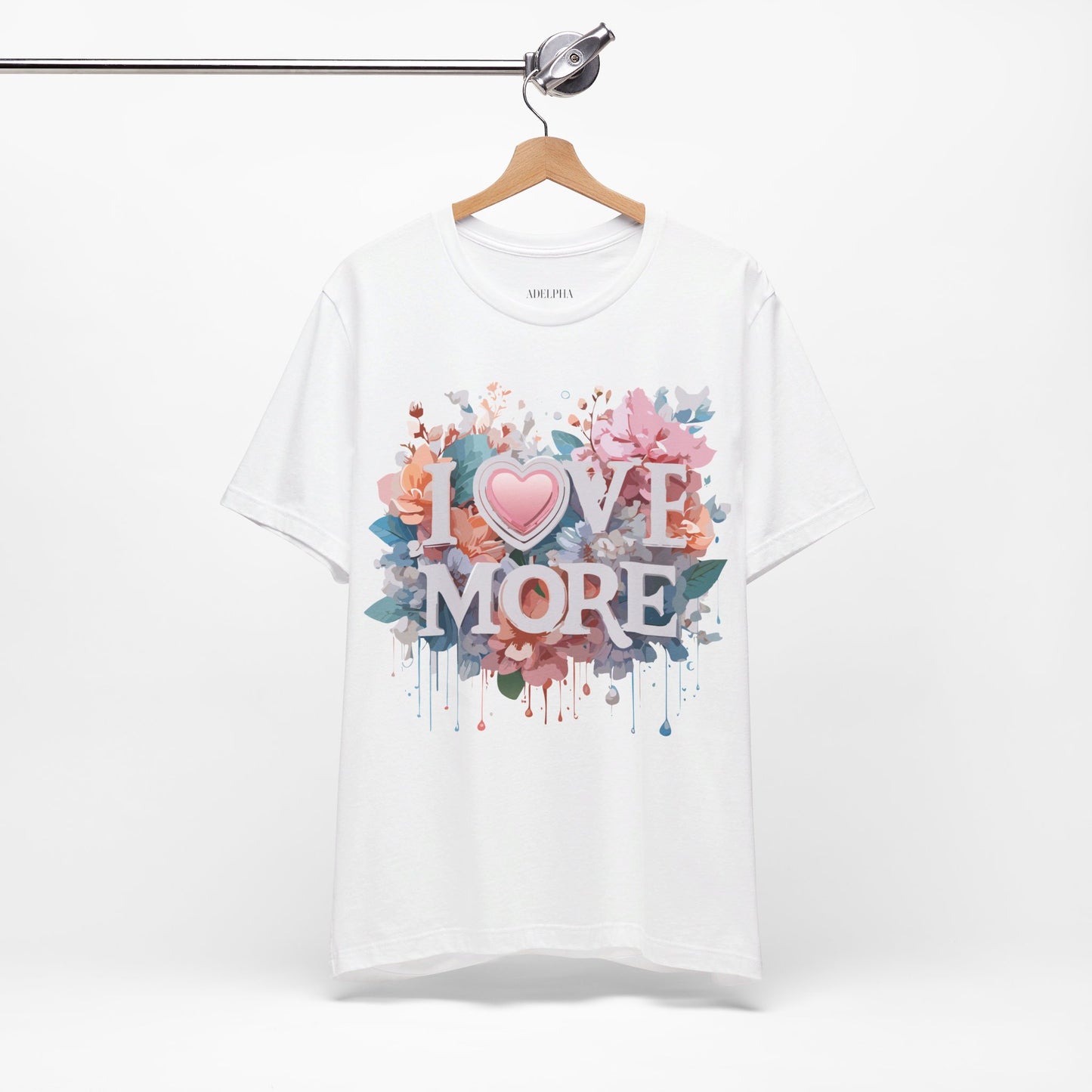 T-Shirt aus natürlicher Baumwolle – Love Story-Kollektion