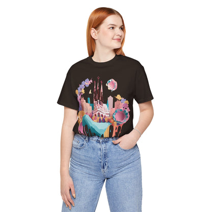 Tourist Shirt, Shirt with Barcelona - ADELPHA