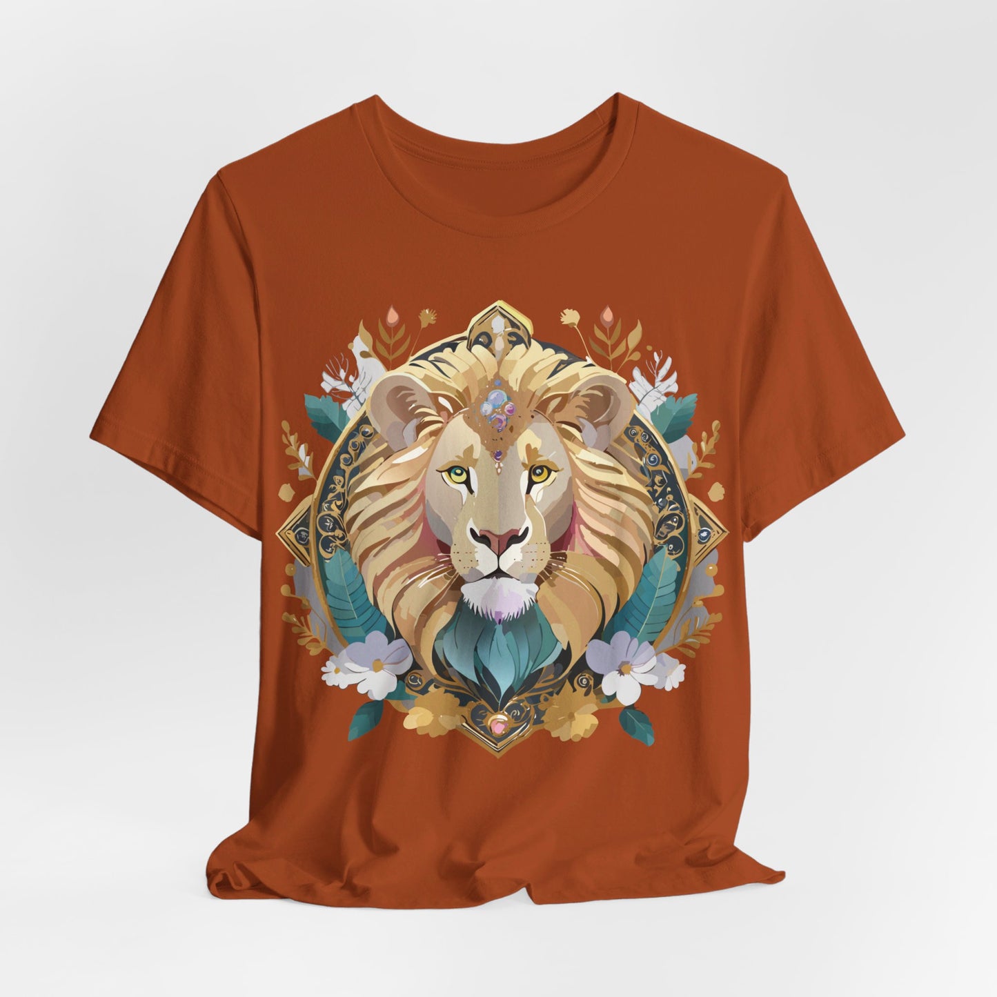 T-Shirt aus natürlicher Baumwolle – Medallion-Kollektion