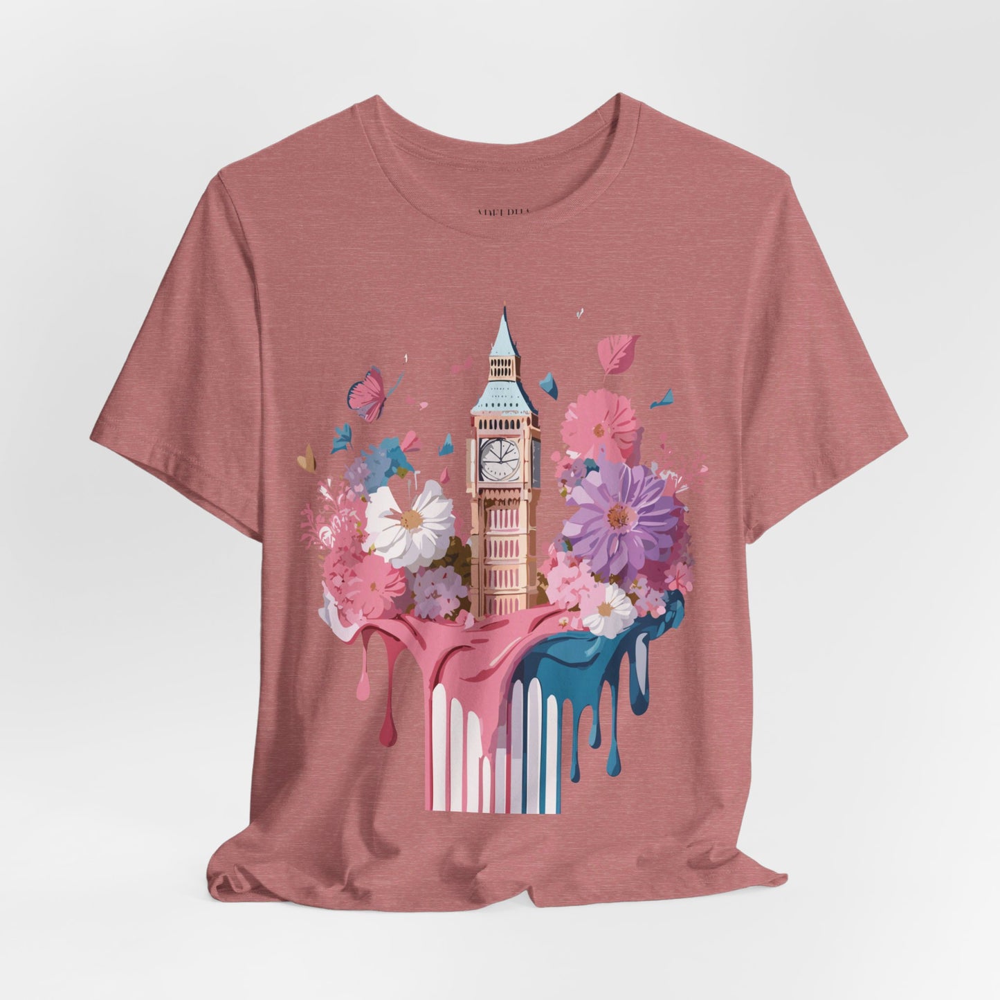 Natural Cotton Tee Shirt - Beautiful Places Collection - London