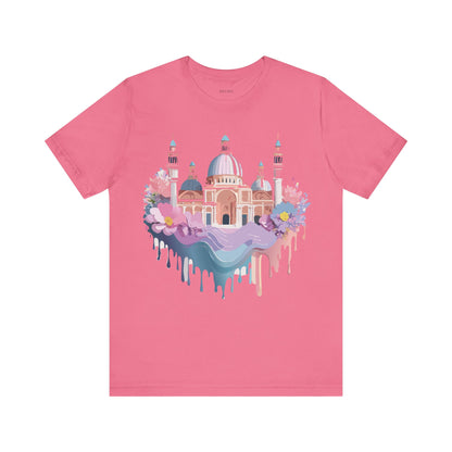 Natural Cotton Tee Shirt - Beautiful Places Collection - Venice Printify