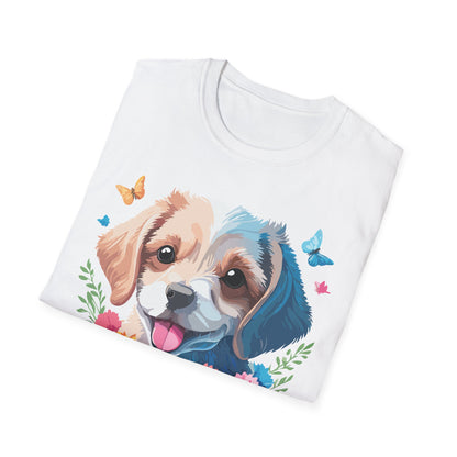 Dog Shirt Unisex Softstyle Tee Gildan 64000 100 Percent Ring Spun Cotton