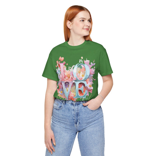 Natural Cotton Tee Shirt - Love Story Collection Printify