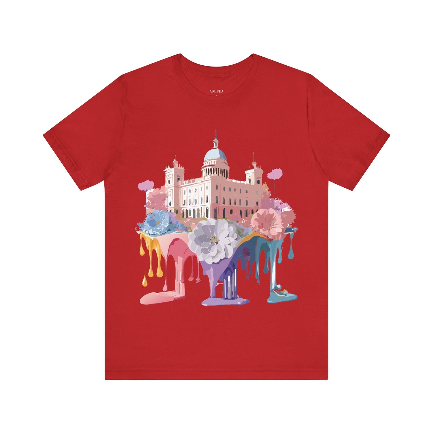 Natural Cotton Tee Shirt - Beautiful Places Collection - Madrid