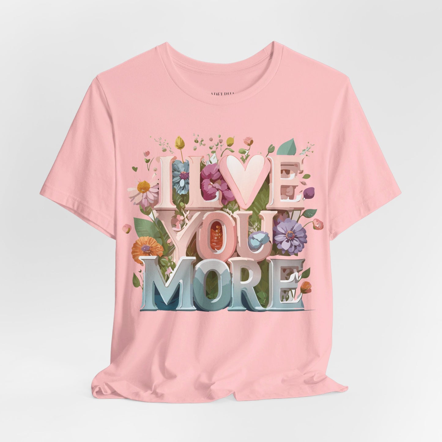 T-shirt en coton naturel - Collection Love story