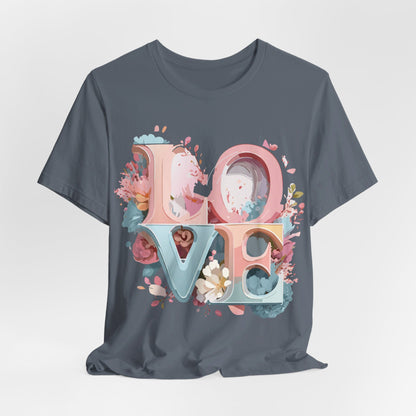 Natural Cotton Tee Shirt - Love Story Collection Printify