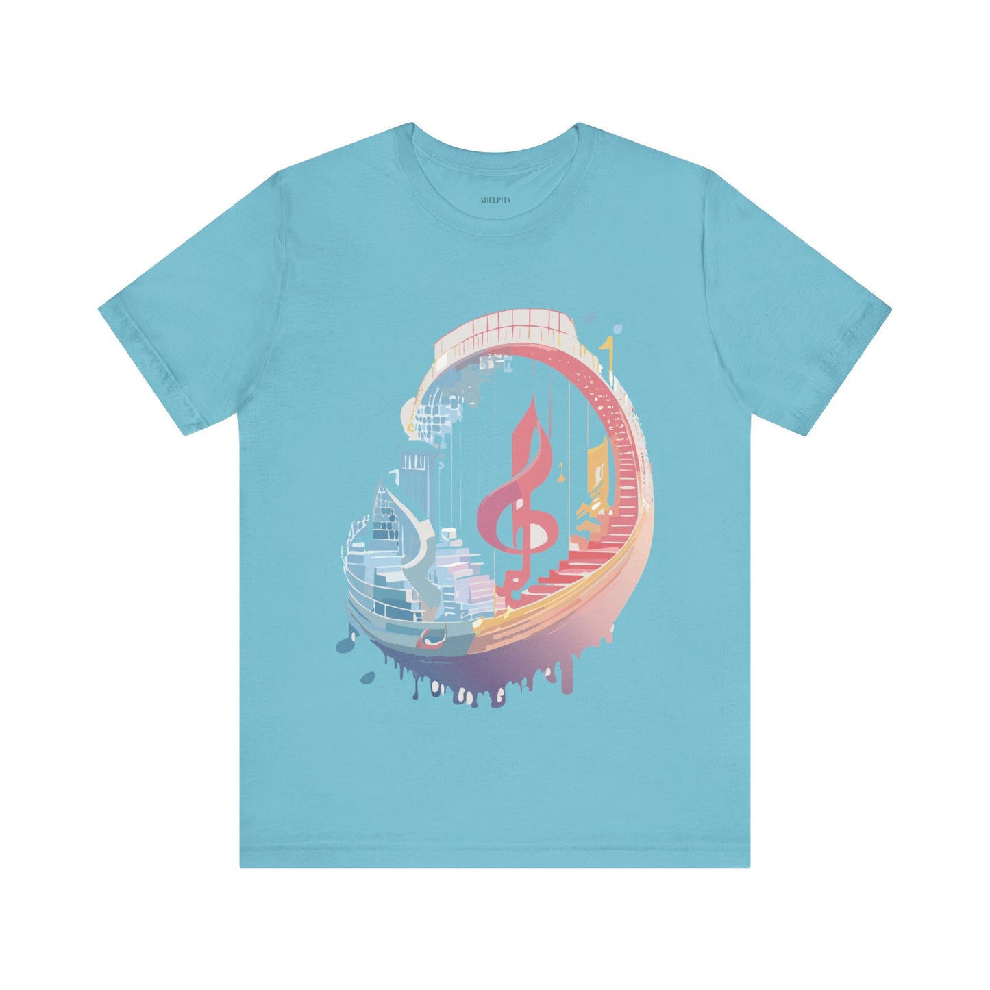 T-shirt en coton naturel - Collection Musique