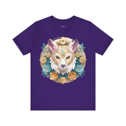 Natural Cotton Tee Shirt - Medallion Collection Printify