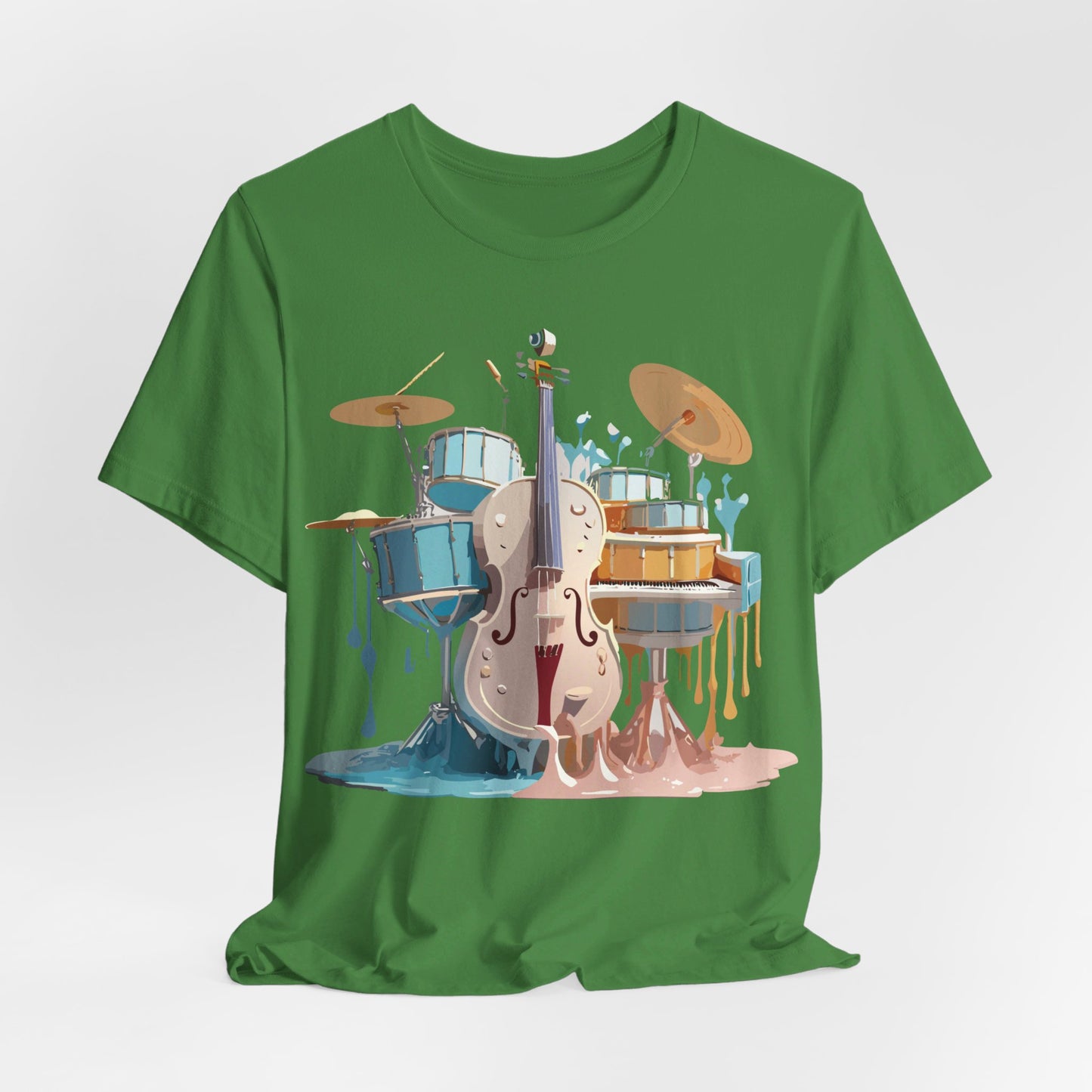 Natural Cotton Tee Shirt - Music Collection