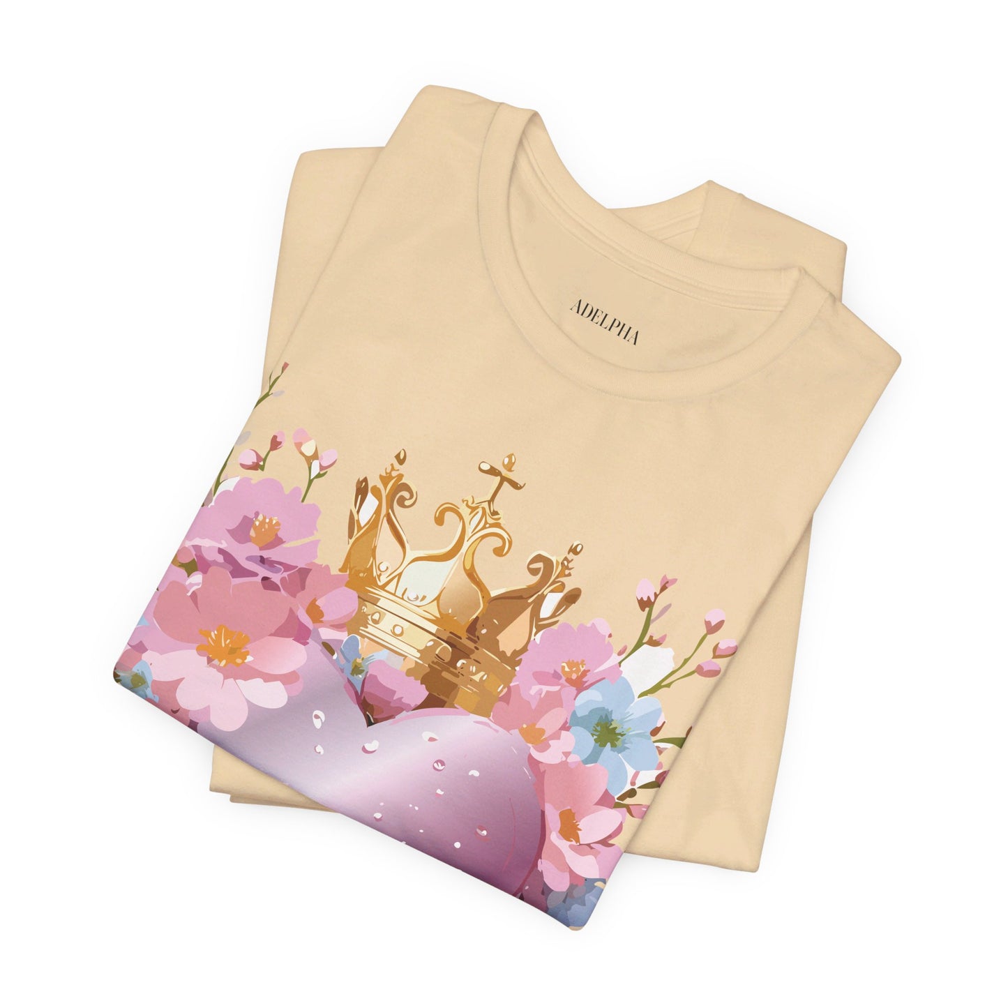 T-shirt en coton naturel - Collection Love story