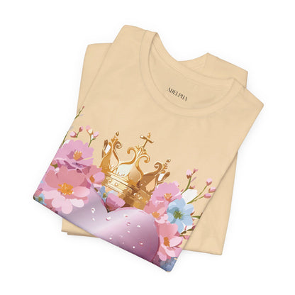 Natural Cotton Tee Shirt - Love story Collection Printify
