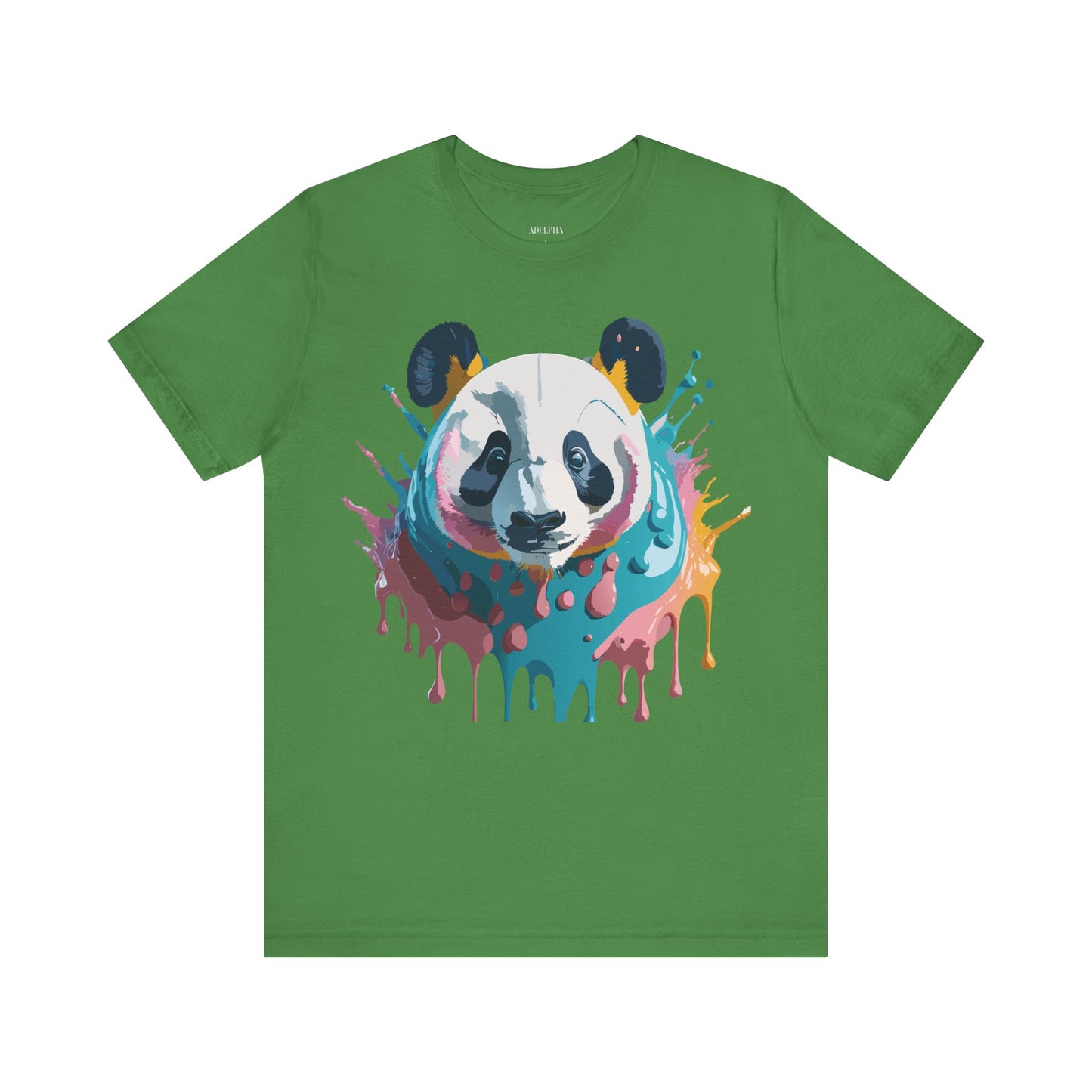 T-Shirt aus natürlicher Baumwolle mit Panda