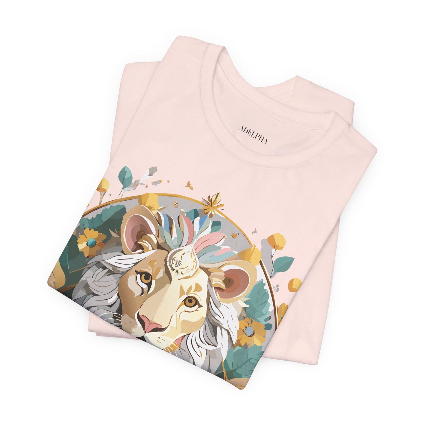 T-shirt en coton naturel - Collection Médaillon