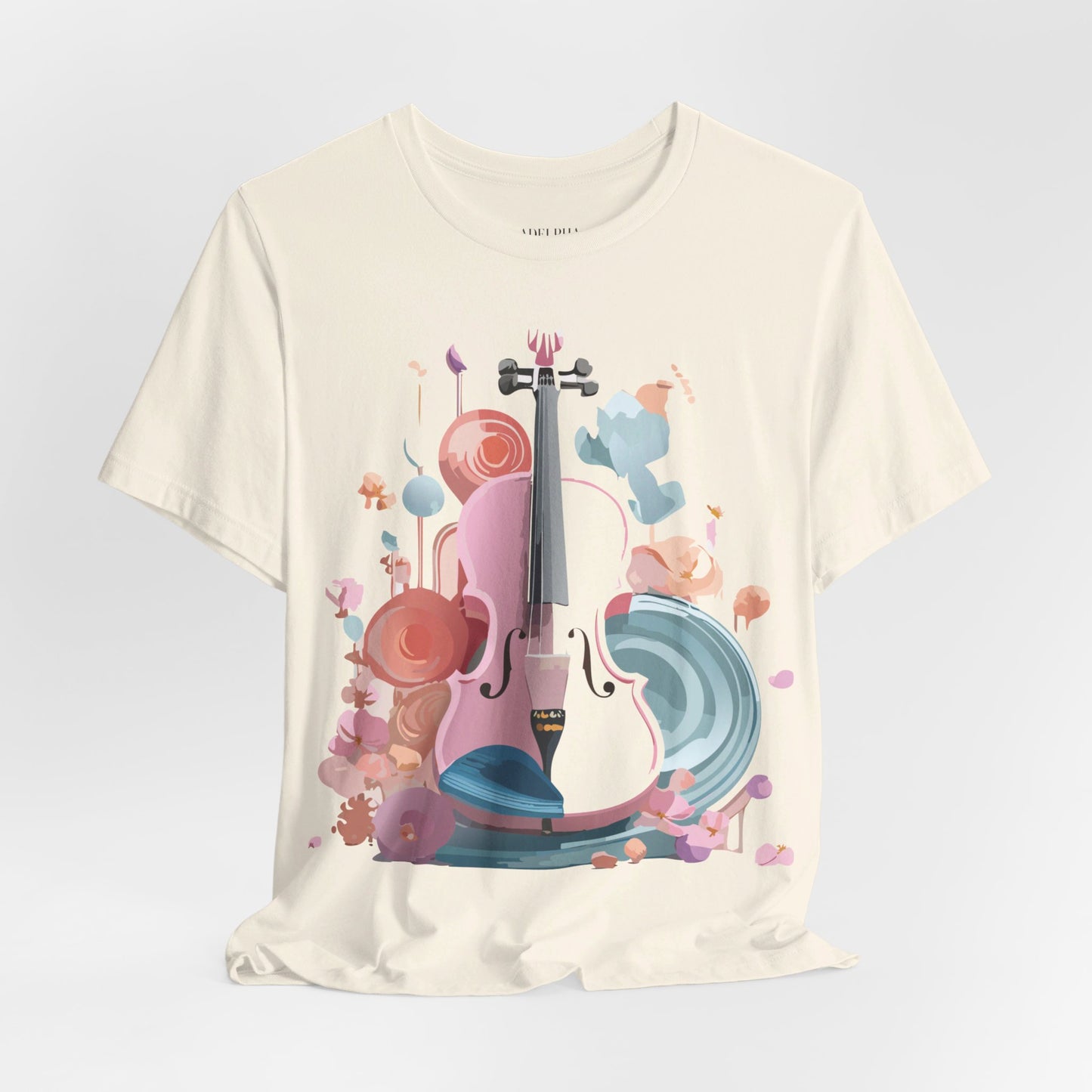 Natural Cotton Tee Shirt - Music collection