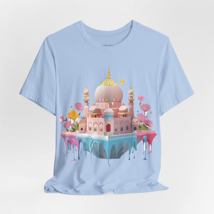 Natural Cotton Tee Shirt - Bukhara, Uzbekistan Printify