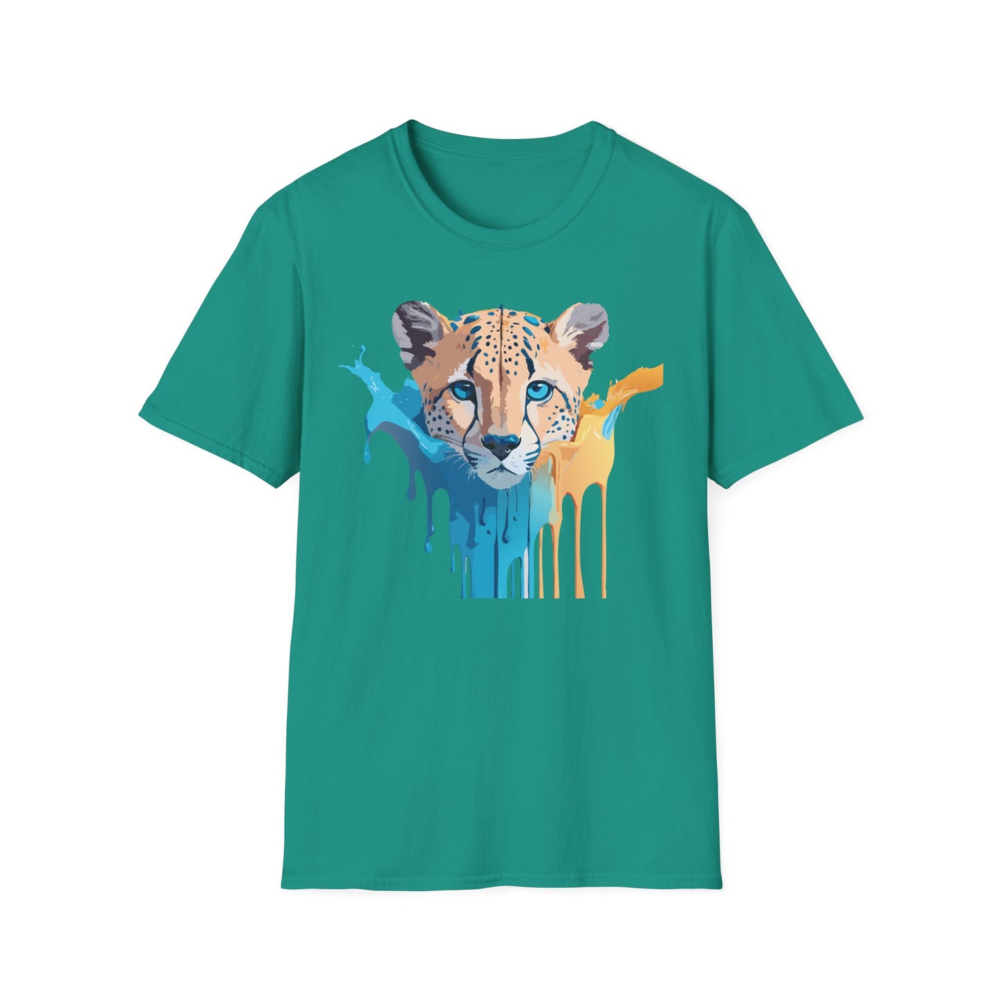 Cheetah Shirt, Shirt with Cheetah, Cheetah Tee, Shirt with Animals