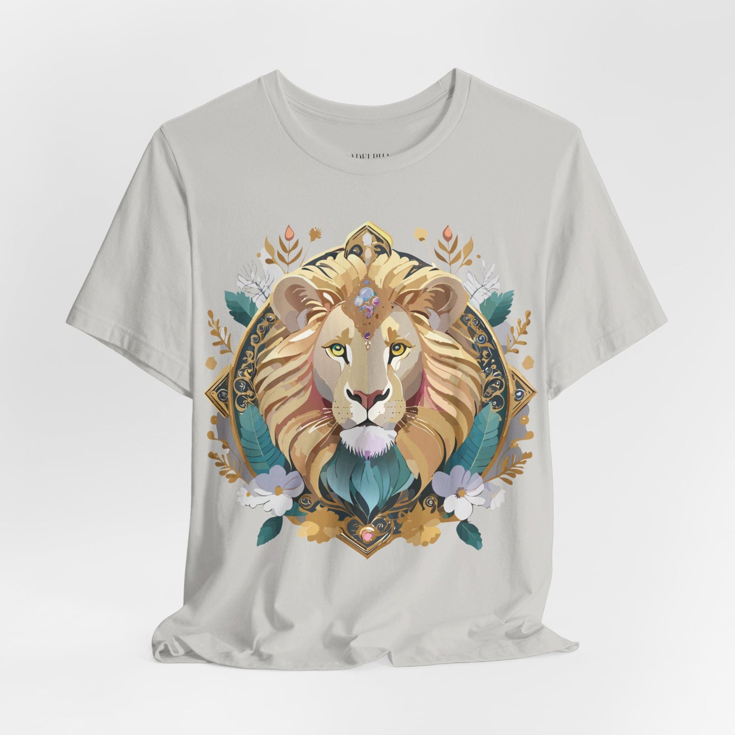 T-Shirt aus natürlicher Baumwolle – Medallion-Kollektion