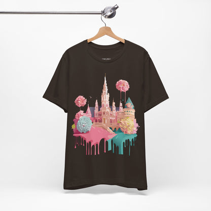 Natural Cotton Tee Shirt - Beautiful Places Collection - Vienna Printify