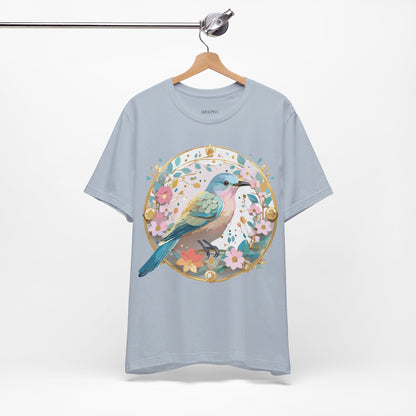 Natural Cotton Tee Shirt - Medallion Collection Printify