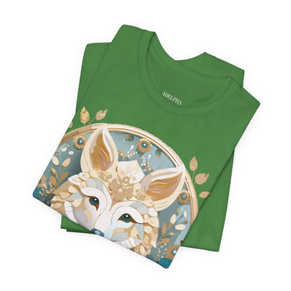 Natural Cotton Tee Shirt - Medallion Collection Printify