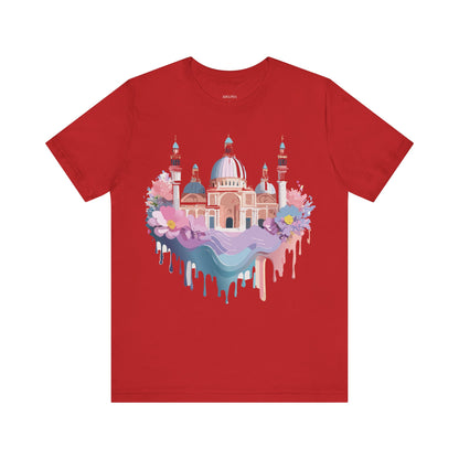 Natural Cotton Tee Shirt - Beautiful Places Collection - Venice Printify