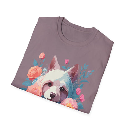 Dog Shirt Unisex Softstyle Cotton Tee Gildan 64000 With Animal Designs