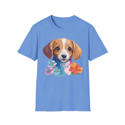 Unisex Dog Shirt Animal Graphic Tee Soft Cotton Gildan 64000