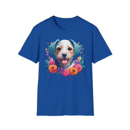 Dog Shirt Unisex Animal Tee Softstyle 64000 Gildan RingSpun Cotton