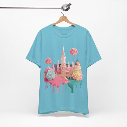 Natural Cotton Tee Shirt - Beautiful Places Collection - Vienna Printify