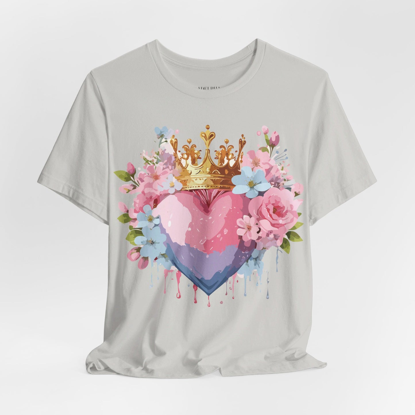 Natural Cotton Tee Shirt - Love story Collection