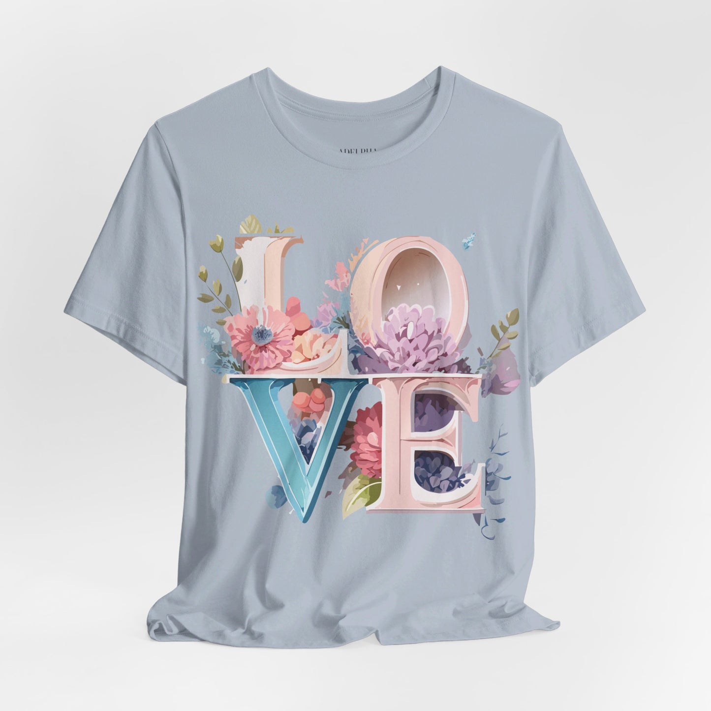 T-Shirt aus natürlicher Baumwolle – Love Story-Kollektion