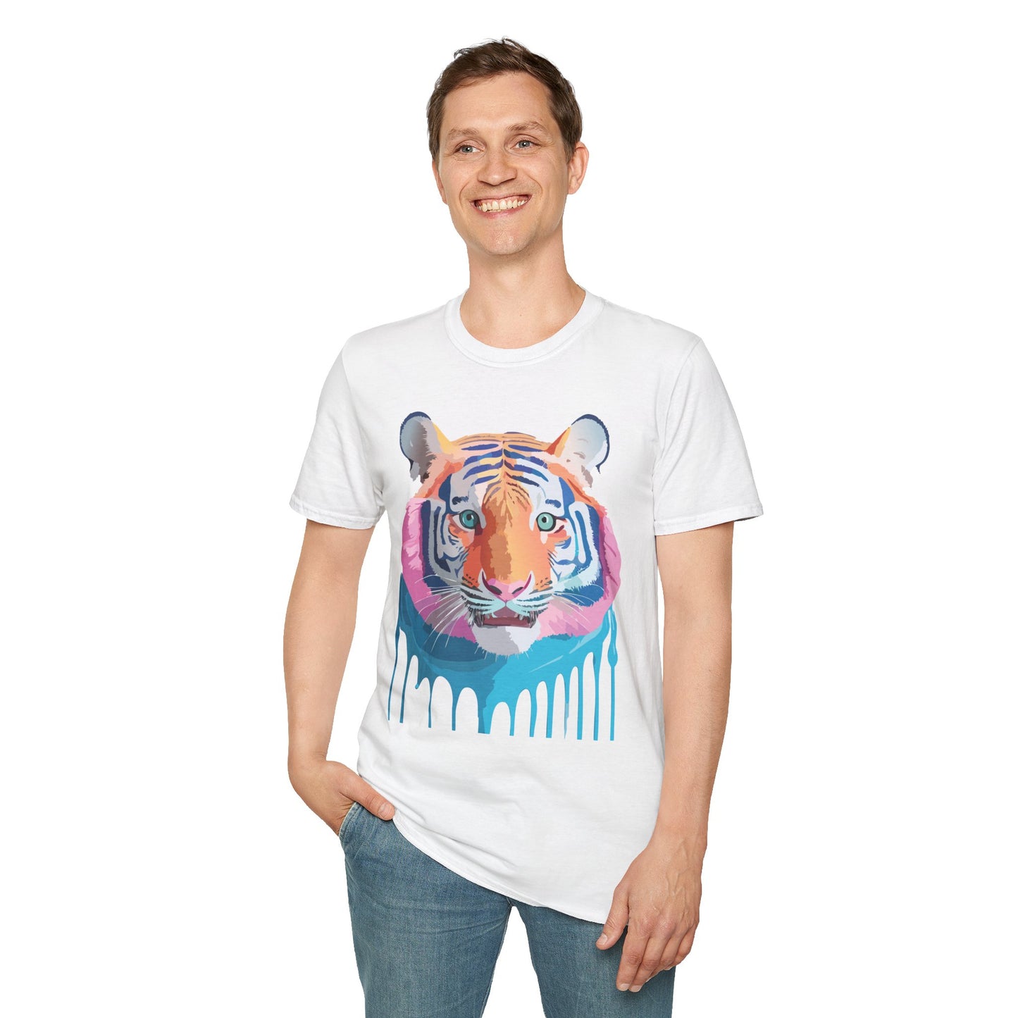 Tiger Shirt, Shirt with Tiger, Animal Tee, Shirt with Animals