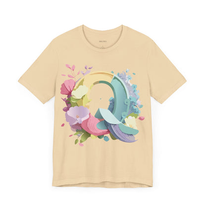 Letter Shirt, Letter Q Shirt - ADELPHA