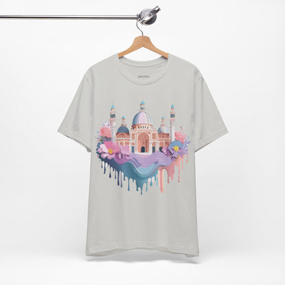 Natural Cotton Tee Shirt - Beautiful Places Collection - Venice Printify