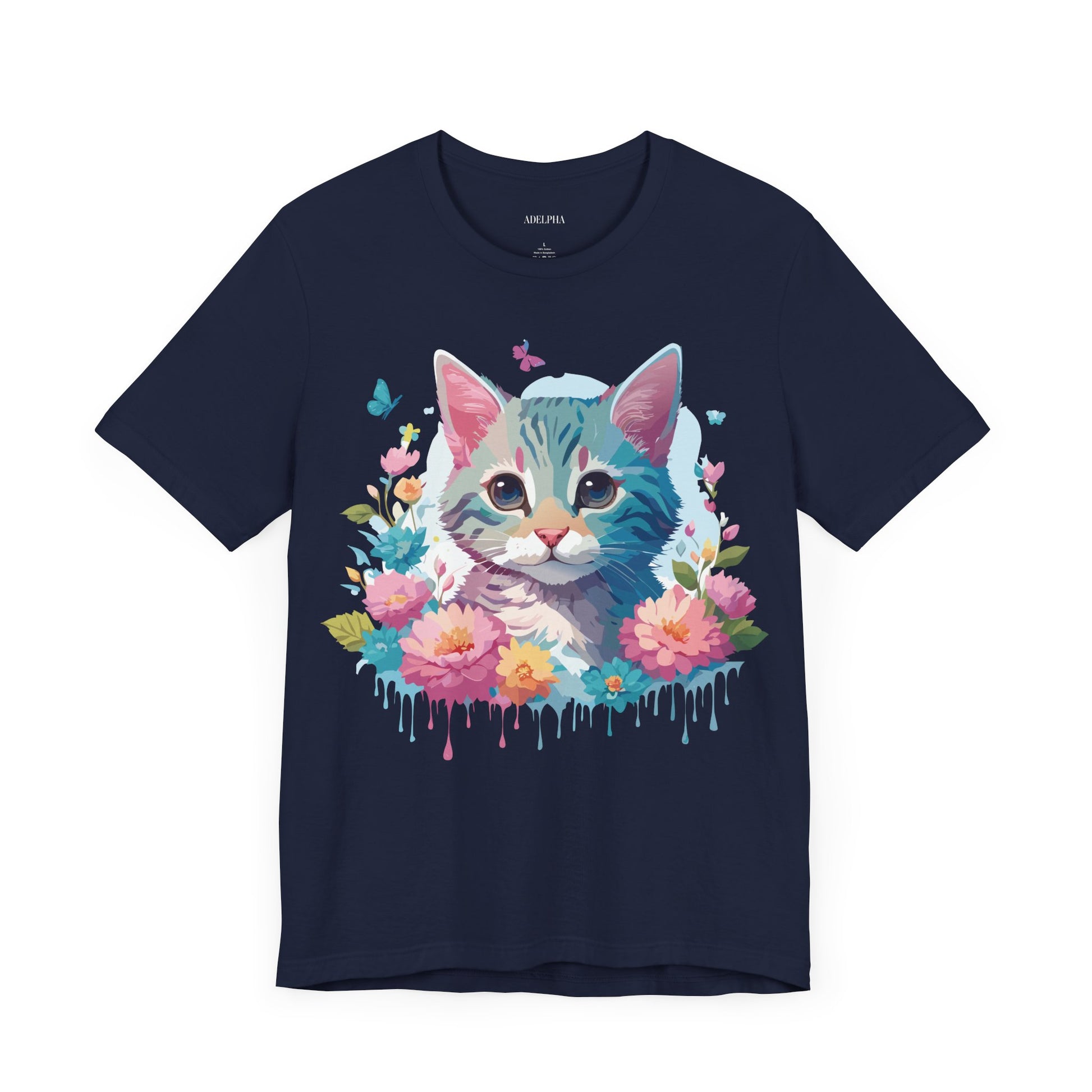 Cat Shirt, Shirt with Cat - ADELPHA