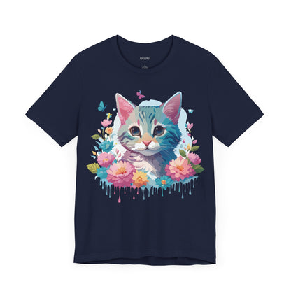 Cat Shirt, Shirt with Cat - ADELPHA